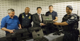 Guardas municipais recebem 109 novas pistolas