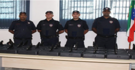 Para trazer mais segurança, GCM recebe treinamento e armas em Pindamonhangaba