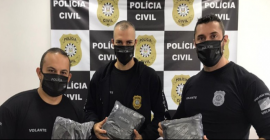 Polícia Civil recebe mais 1800 máscaras do Instituto Cultural Floresta