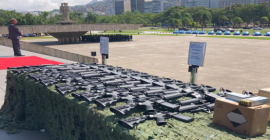 Gabinete de Intervenção Federal entrega armas e munições aos órgãos de segurança do Estado