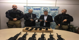 Superintendência dos Serviços Penitenciários recebe novo lote de fuzis Taurus